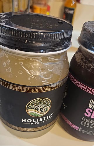 Customer photo review of St Lucia Gold Sea Moss Gel