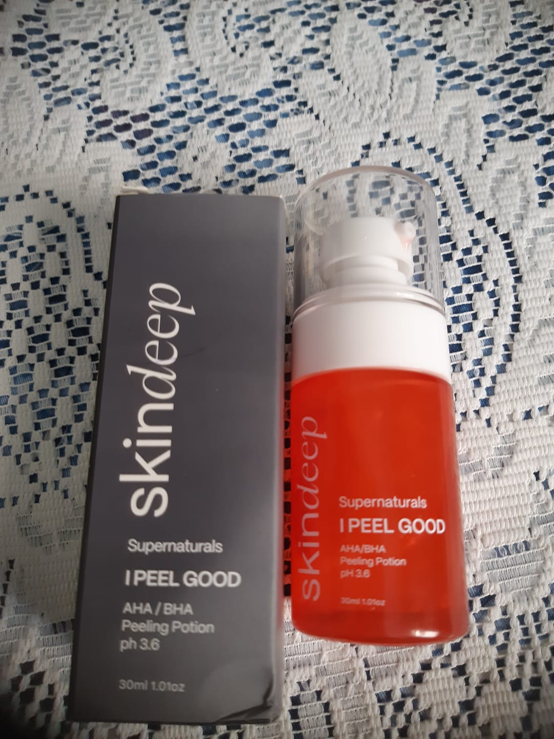 Customer photo review of I PEEL GOOD - AHA/BHA Peeling Potion