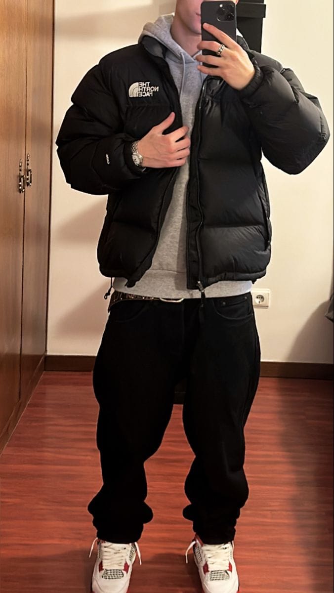 Customer photo review of The North Face Down Jackets