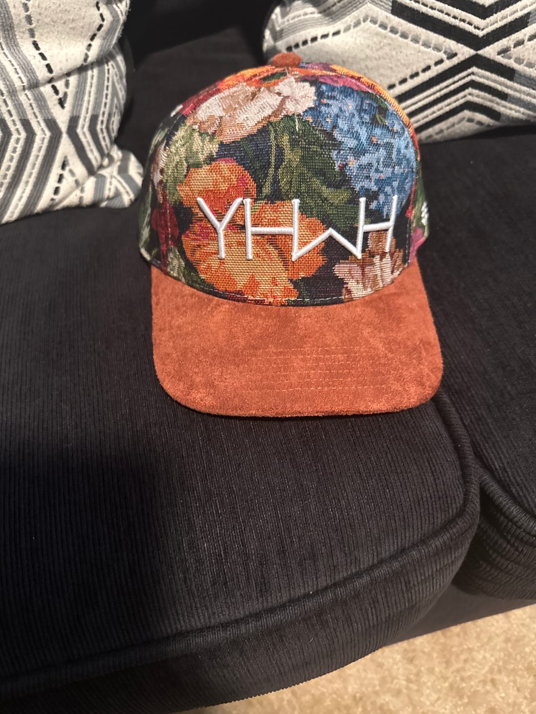 Customer photo review of Floral YHWH Hat