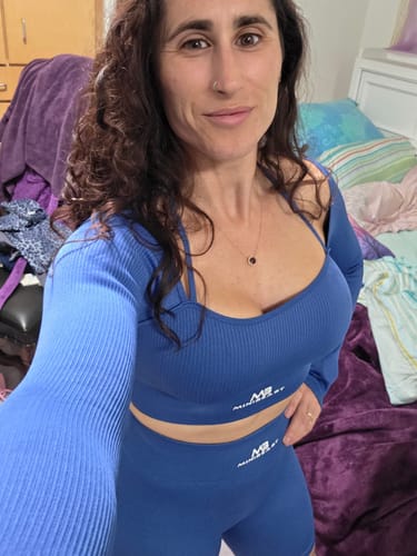 Customer photo review of Haute Long Sleeve Top