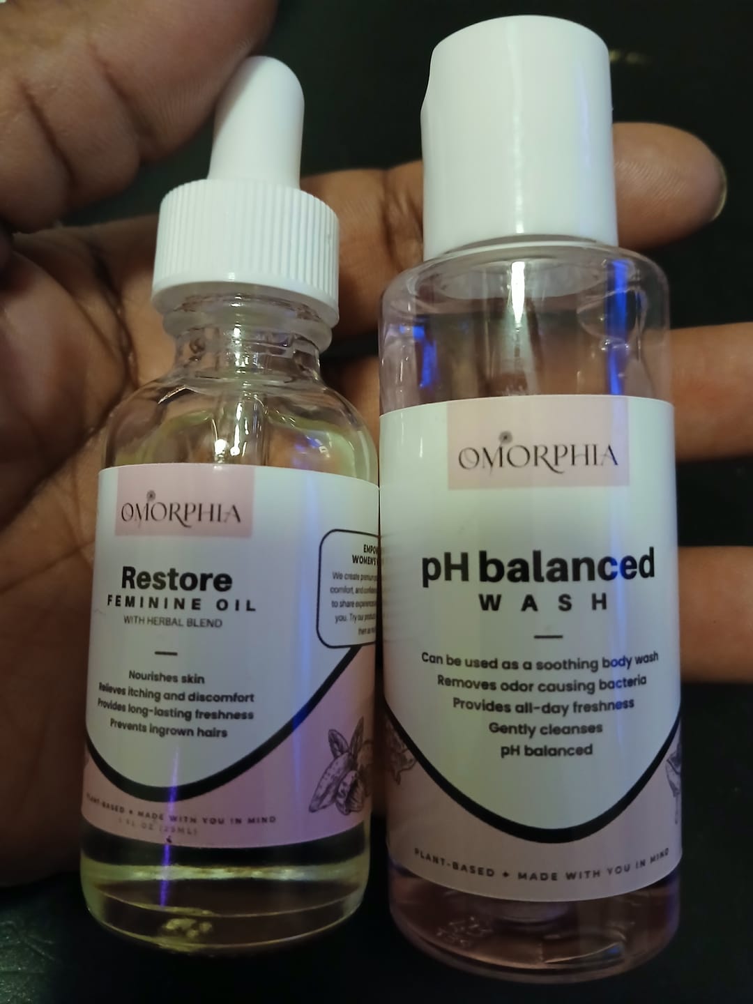 Customer photo review of Restore Feminine Oil - Yoni Oil