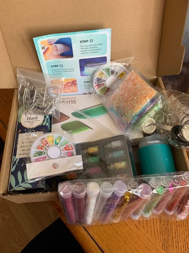 Customer photo review of Kit de Resina UV