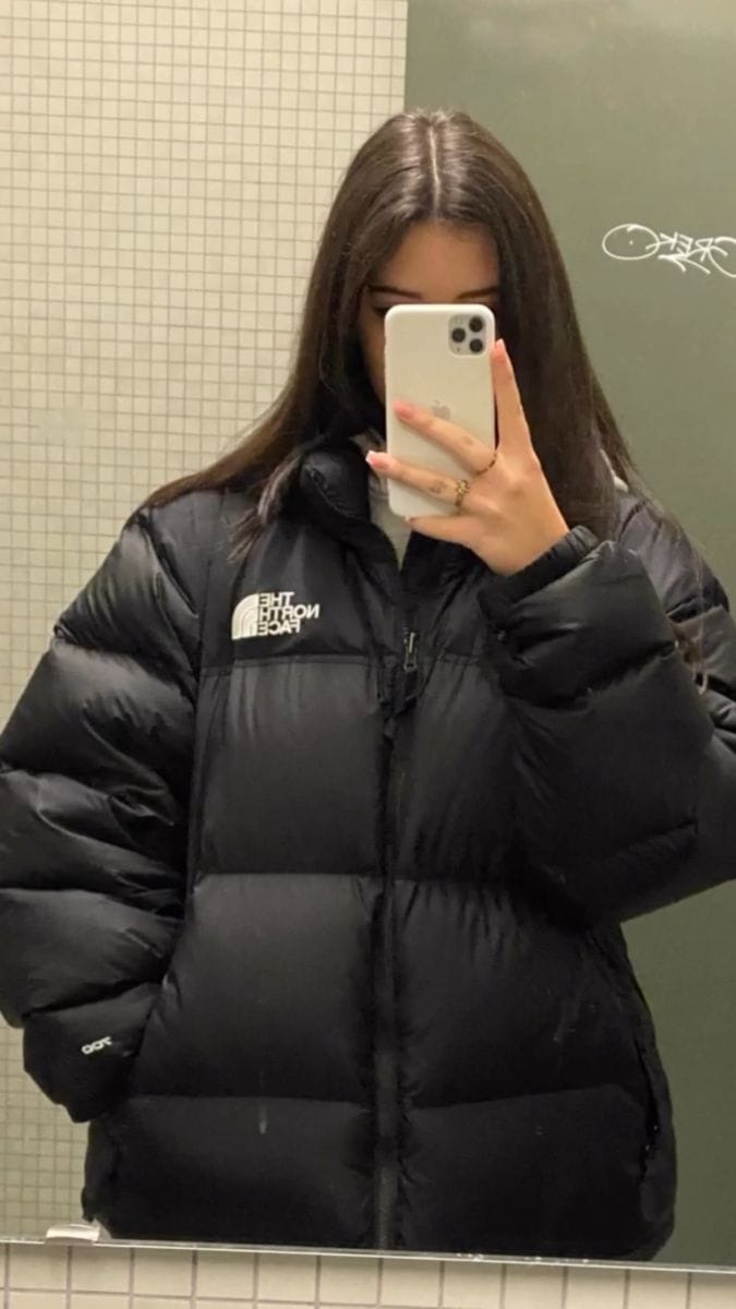 Customer photo review of The North Face Down Jackets