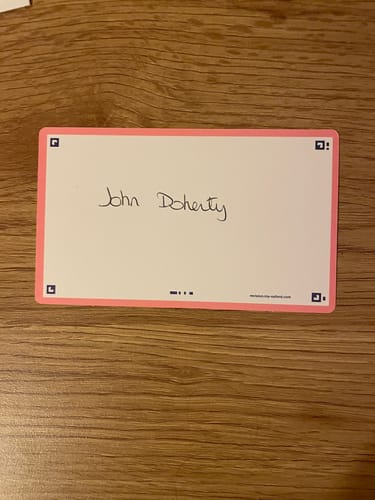 Avis photo d'un client sur Flashcards FLASH 2.0 OXFORD # 80 cartes 7,5 x 12,5 cm - uni blanc