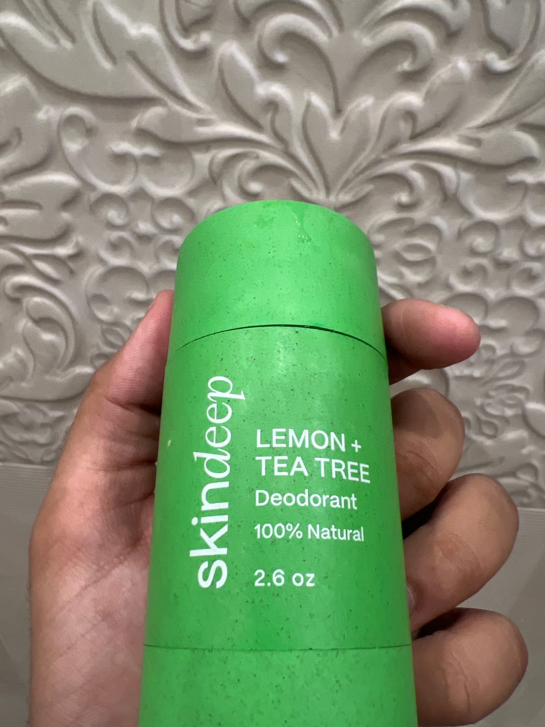 Customer photo review of DEODORANT