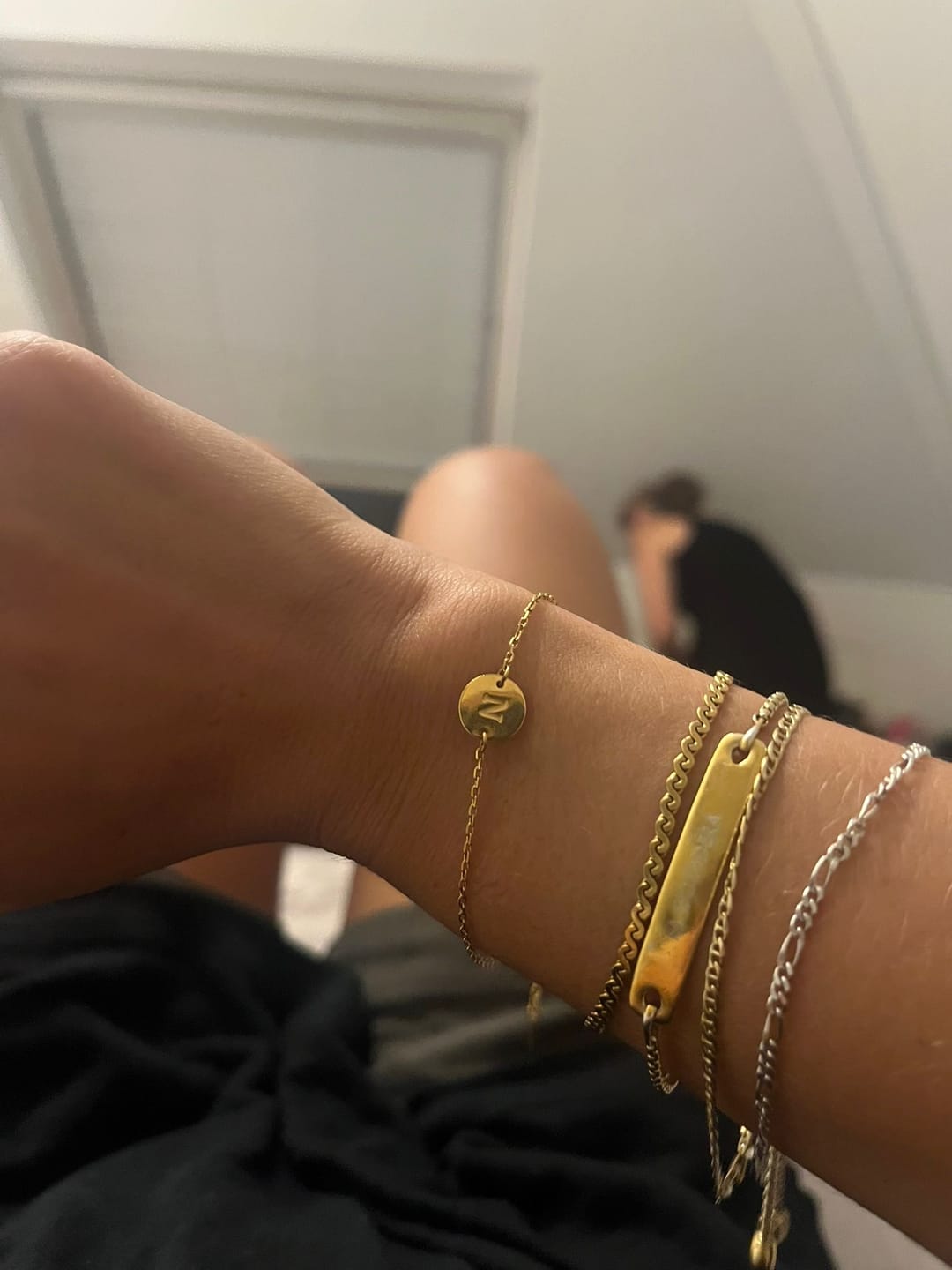 Customer photo review of Pulsera Inicial