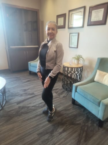 Customer photo review of Long Sleeve Cover Up with Zipper