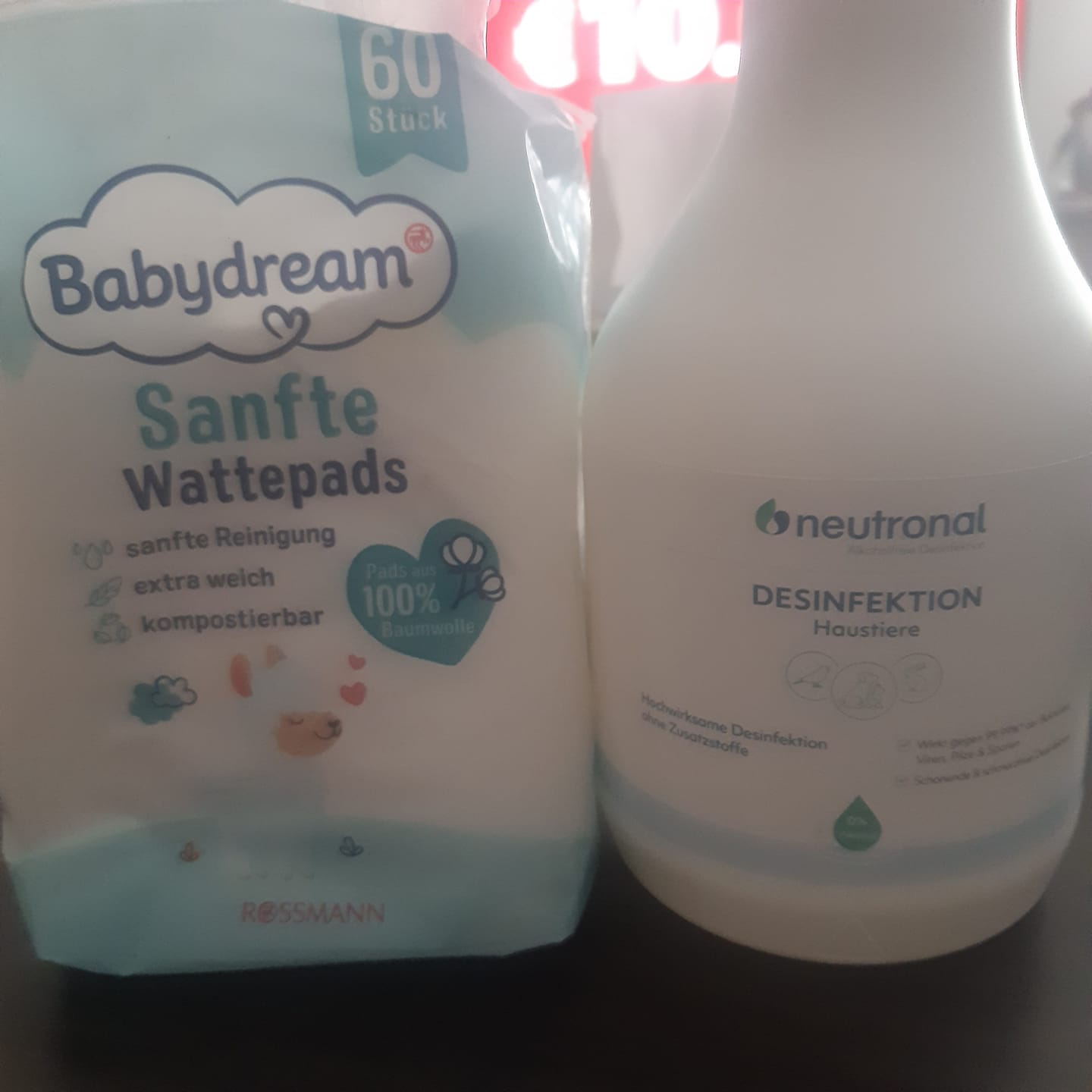 Customer photo review of Alkoholfreie Desinfektion Haustiere  - 1 l Sprühflasche