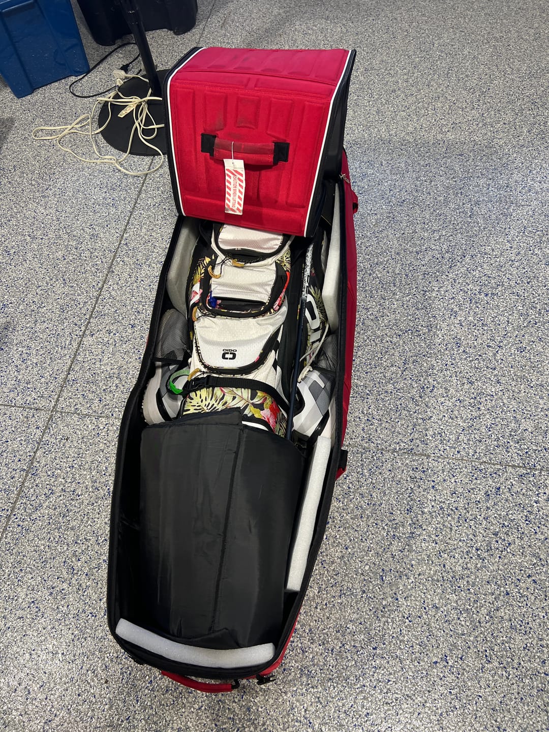 Customer photo review of High Roller Travel Cover