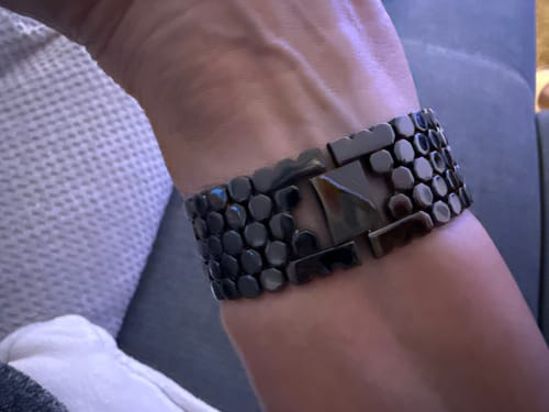 Customer photo review of Apple Watch Metallband "Chloé"
