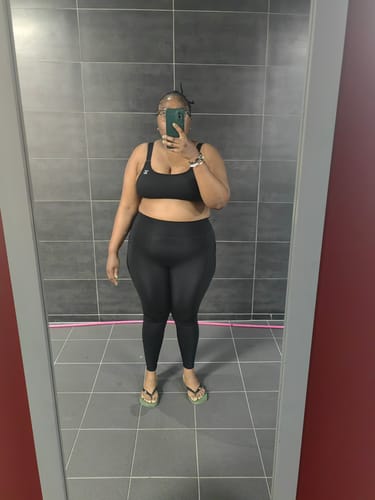 Customer photo review of High Impact Full Support Sports Bra