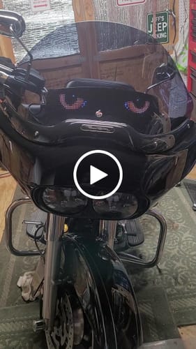 Customer video review of Moto Eyes - Animated Moto Eyes