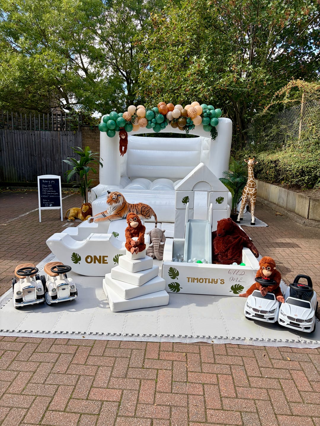 Customer photo review of Double Rocker - White