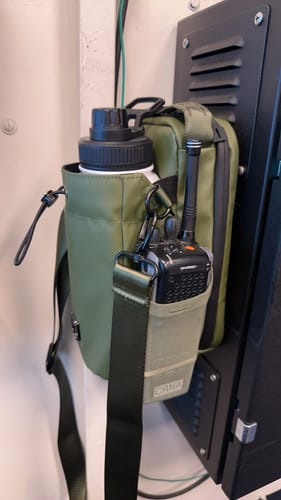 Customer photo review of MAGNETIC BOTTLE BAG