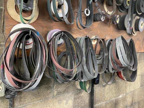 Customer photo review of Trizact Belts