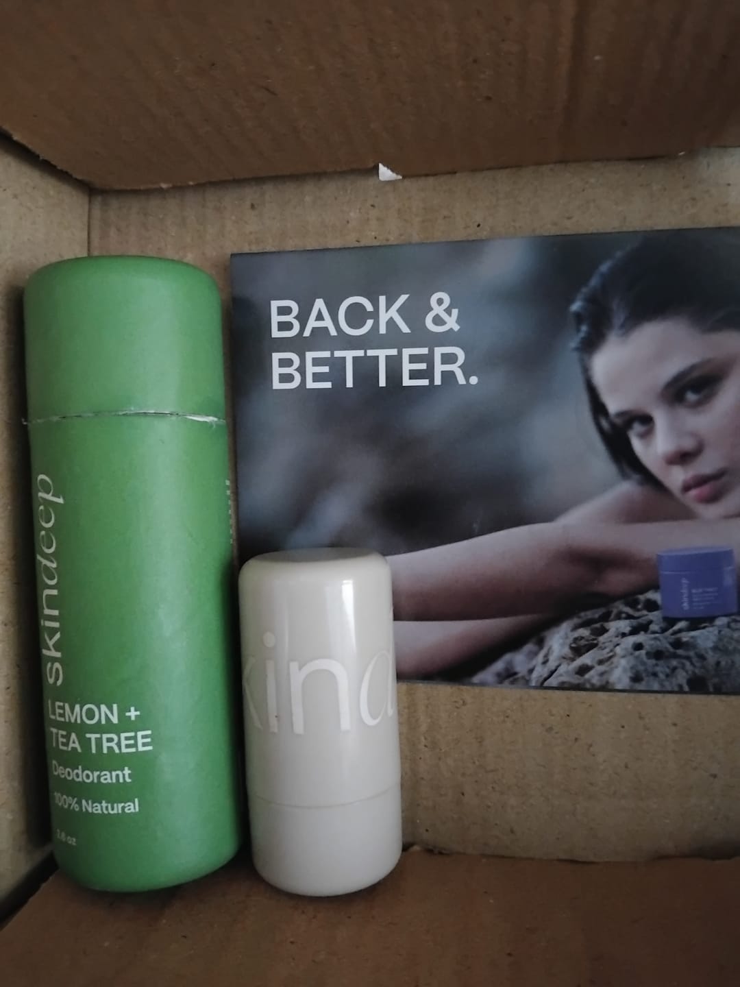 Customer photo review of DEODORANT