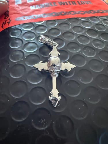 Customer photo review of DOWN YOUR THROAT PENDANT