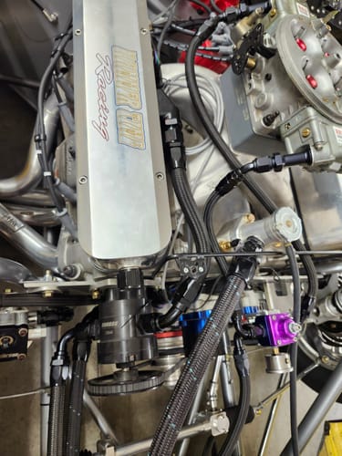 Customer photo review of Motion Raceworks Billet Valve Cover Breathers Black Anodized (Pair)