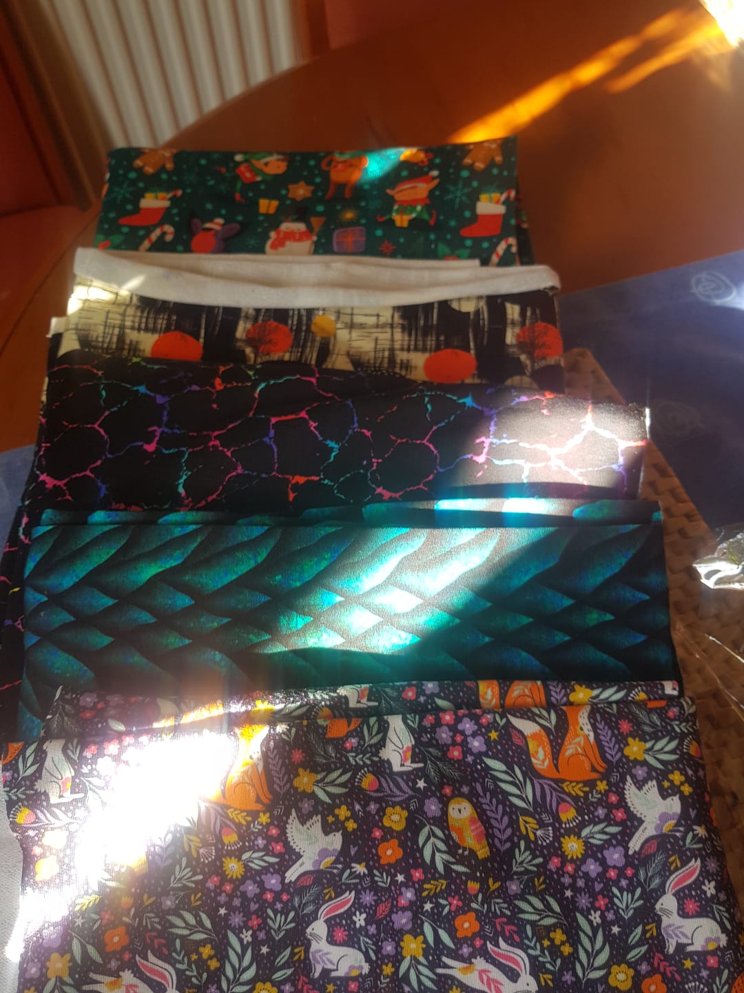 Customer photo review of Printed French Terry Remnants