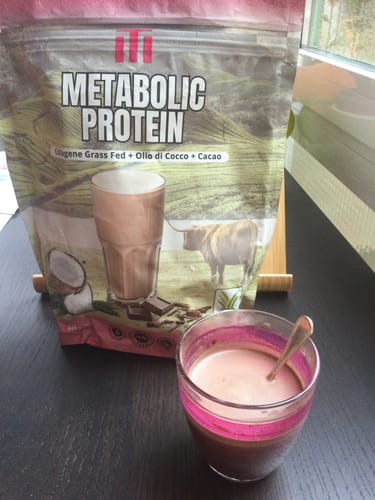 Customer photo review of Metabolic Protein - Collagene Grass fed - Gusto Cacao