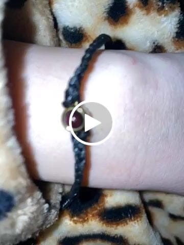 Customer photo review of Black Photo Bracelet
