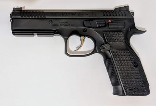 Customer photo review of CZ Shadow 2 G10 Grips