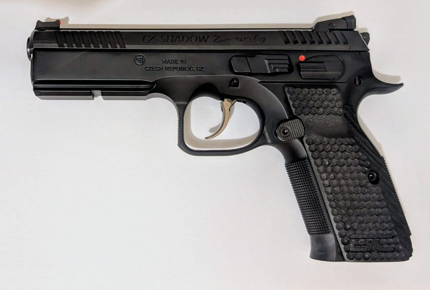 Customer photo review of CZ Shadow 2 G10 Grips
