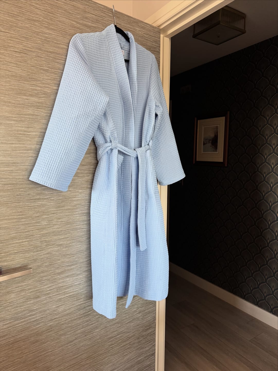 Customer photo review of 100% Cotton Waffle Fabric