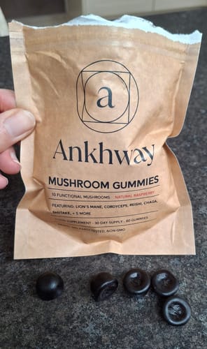 Customer photo review of Mushroom Gummies