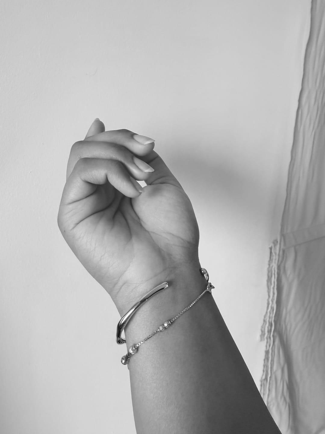 Customer photo review of Bamboo Bangle