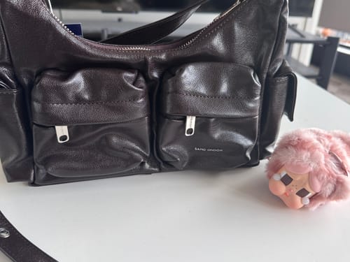 Customer photo review of SAMO ONDOH - pocket mug bag M Goat Chocolate