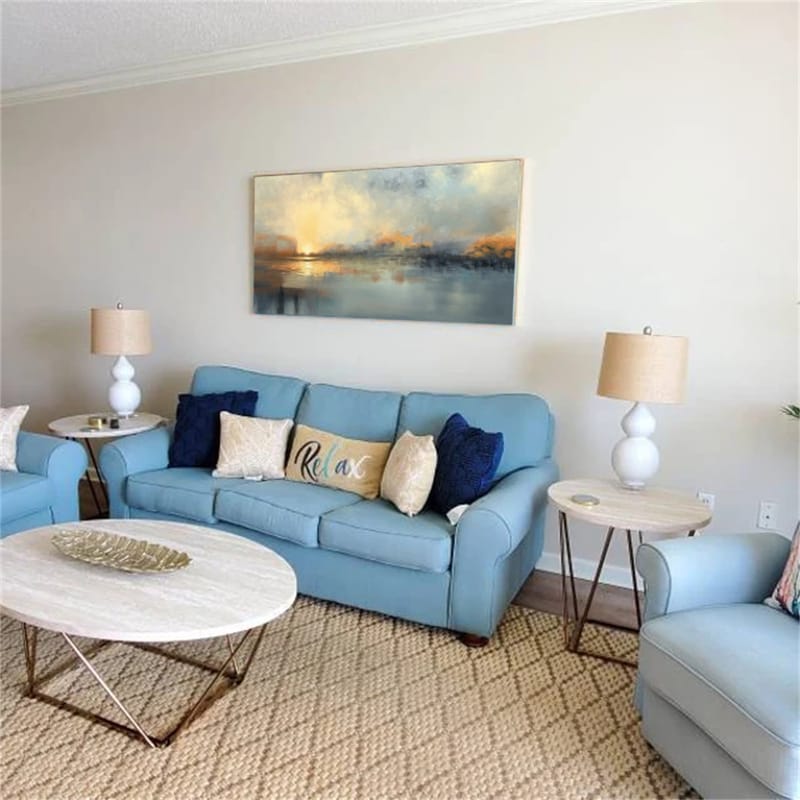 Customer photo review of Abstract Painting Canvas #AP193