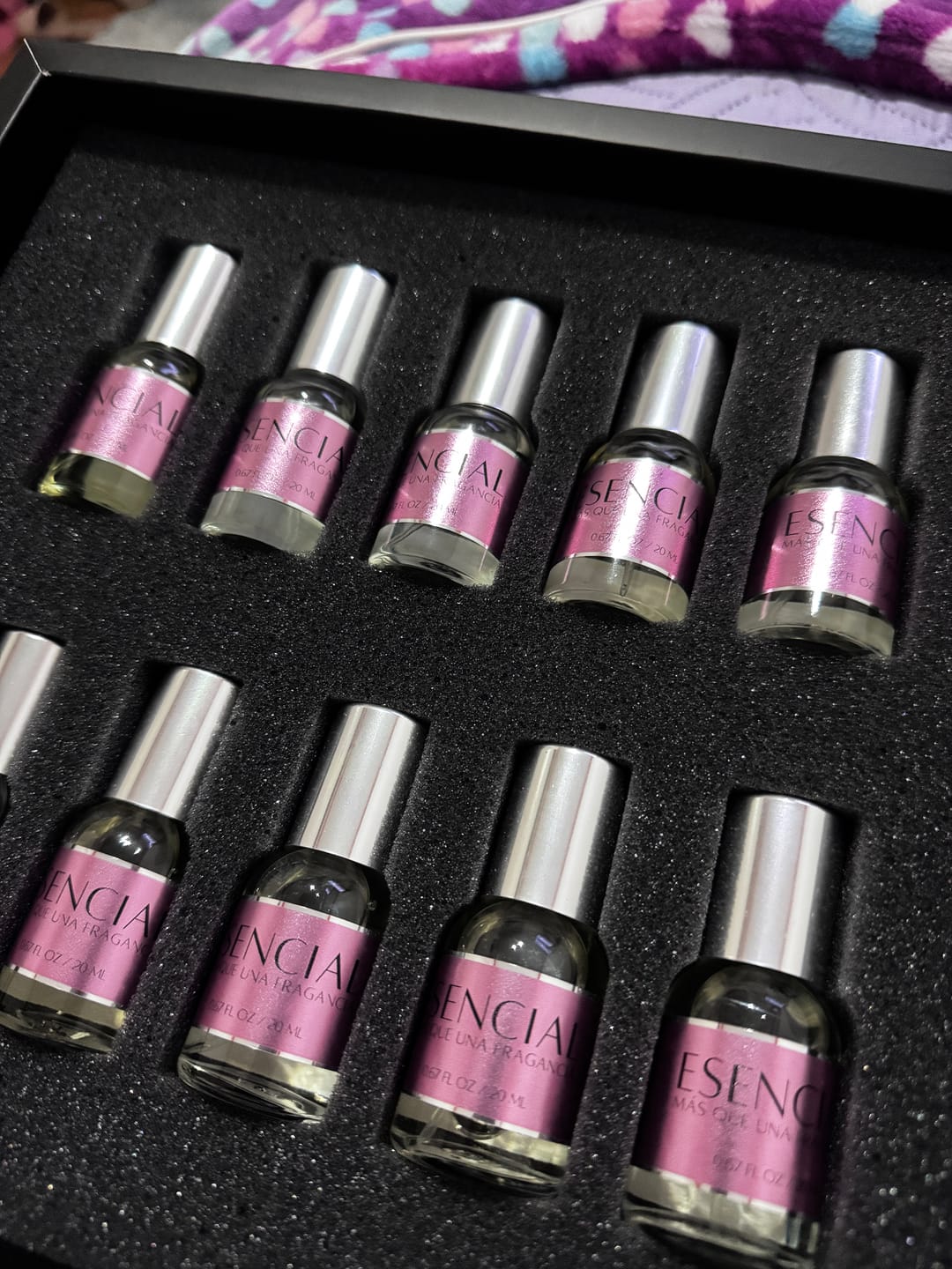 Customer photo review of Set "Más Vendidos Mujer" 10 Perfumes