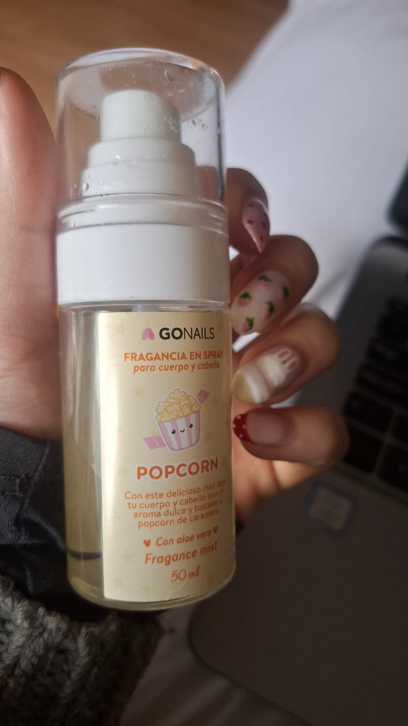 Customer photo review of Fragancia Corporal - Popcorn