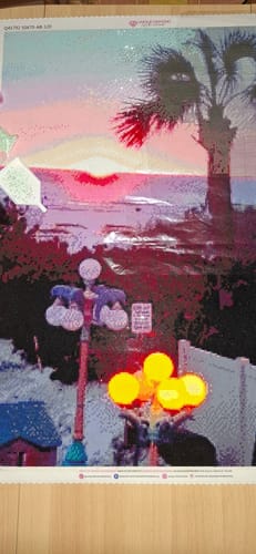 Customer photo review of Diamond Painting Eigenes Bild