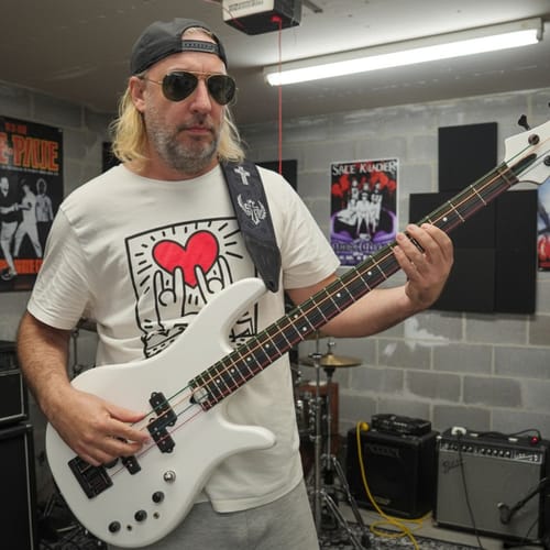 Customer photo review of [NEW] ZERO-G Pro: Guitar & Bass Strap
