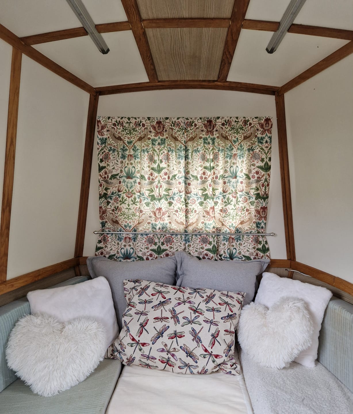 Customer photo review of Dragonflies Tapestry Fabric