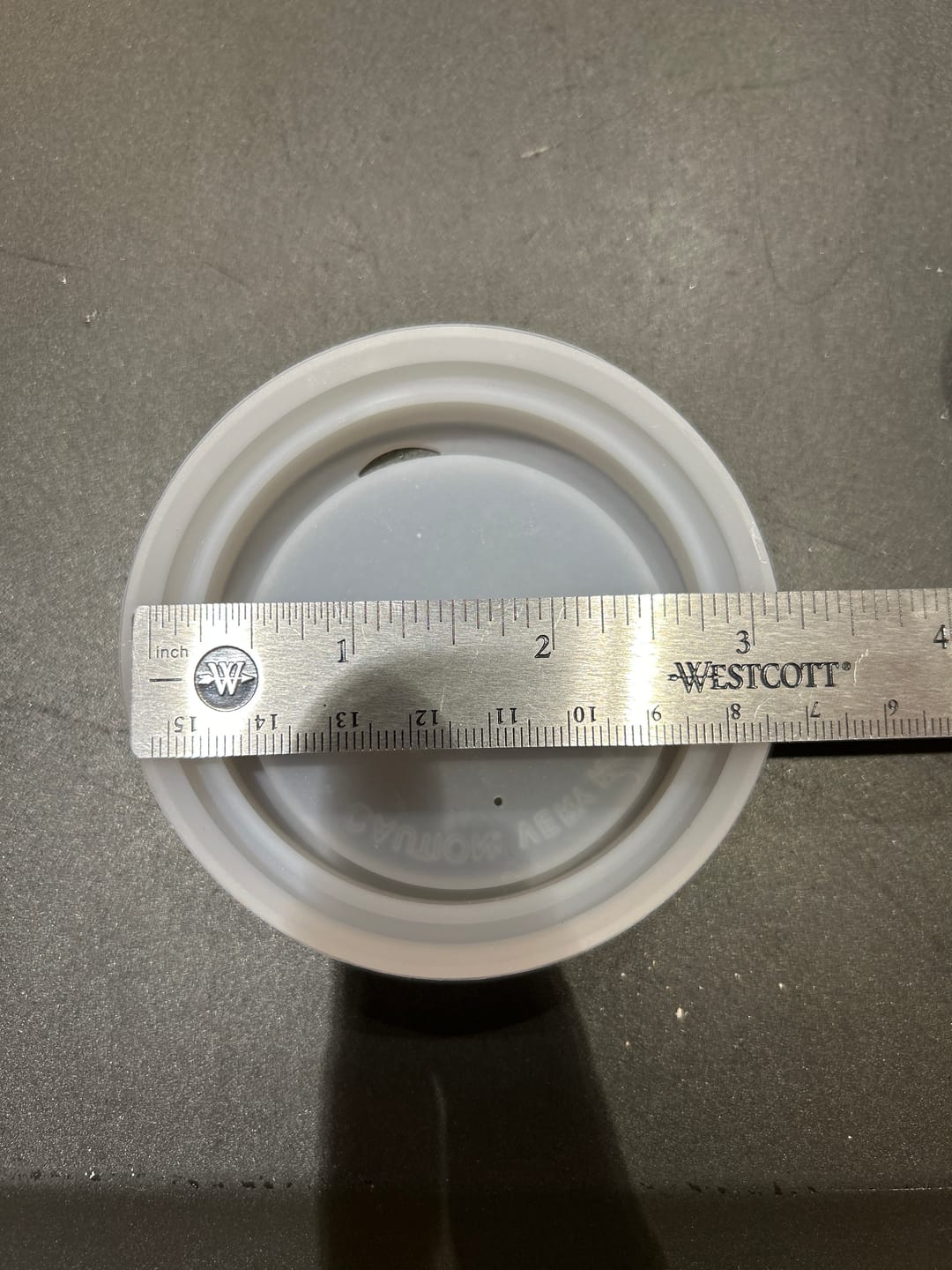 Customer photo review of Clear Lid and Sleeve for 12oz cup