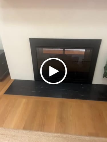 Customer video review of Ardmore Flat Black Masonry Fireplace Door | Durable Design