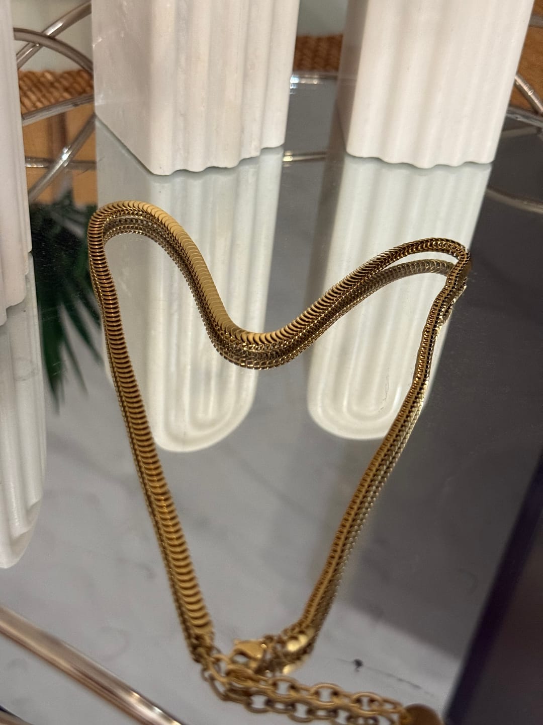 Customer photo review of Nylah Necklace