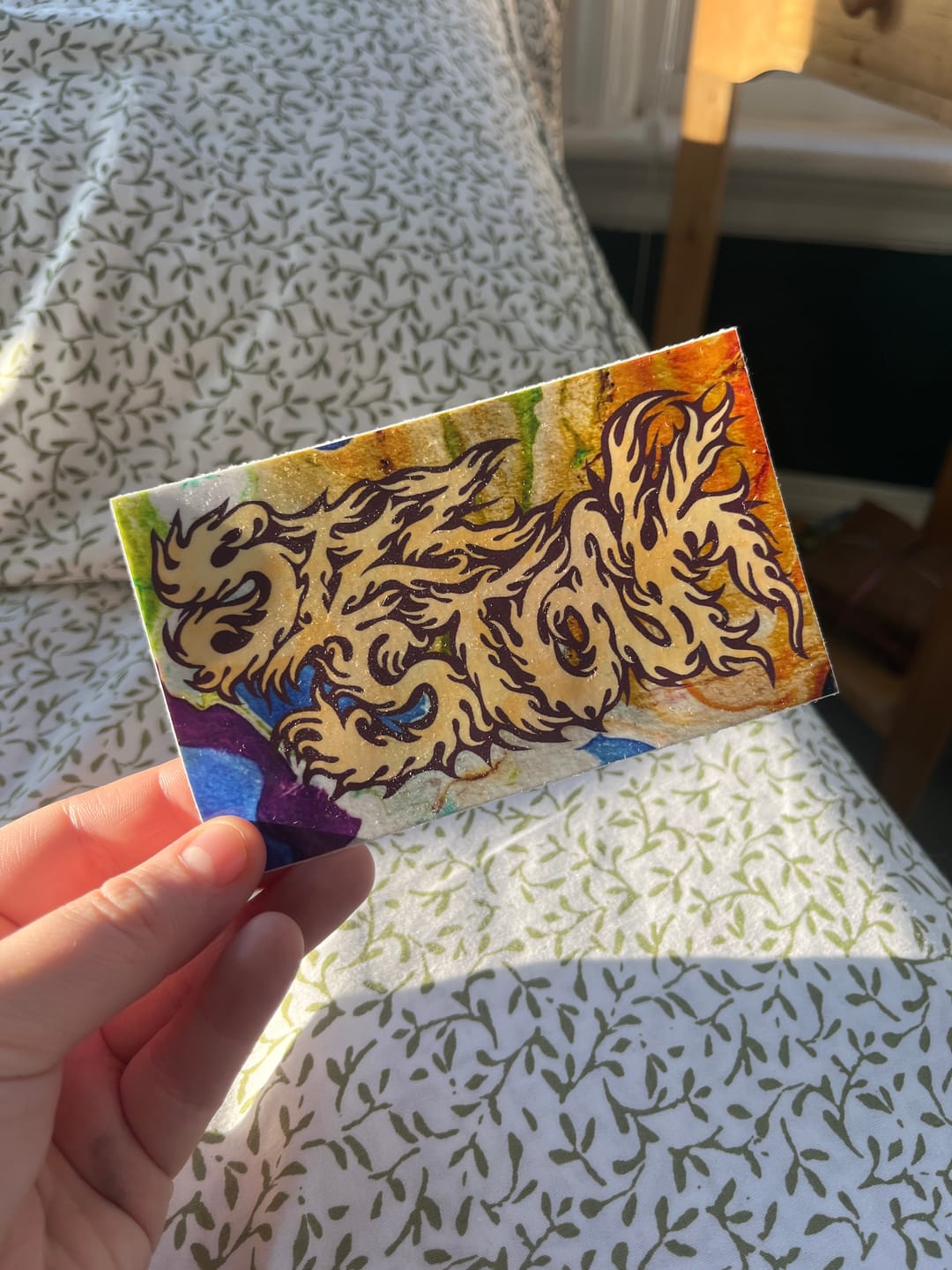 Customer photo review of Rectangle Stickers