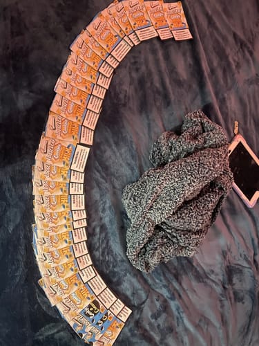 Customer photo review of LooseLeaf x Cookies Cinnamon Milk Wraps (2-Pack)