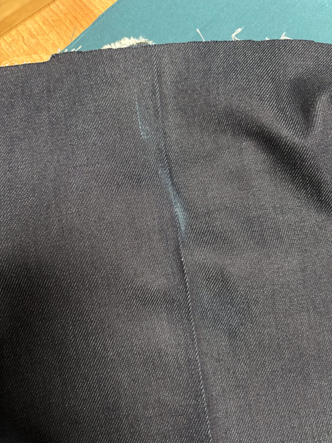 Customer photo review of Denim Delight Fabric Bundle (3 x 2 Metres)