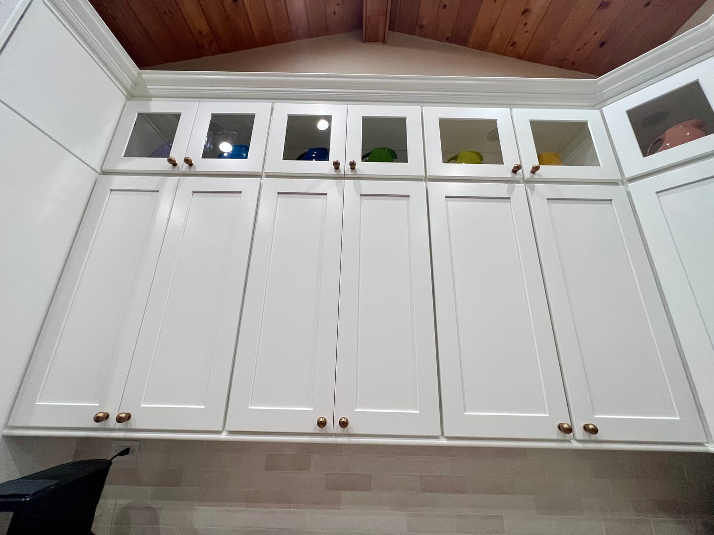 Customer photo review of Serene Cabinet Pulls - Antique Brass