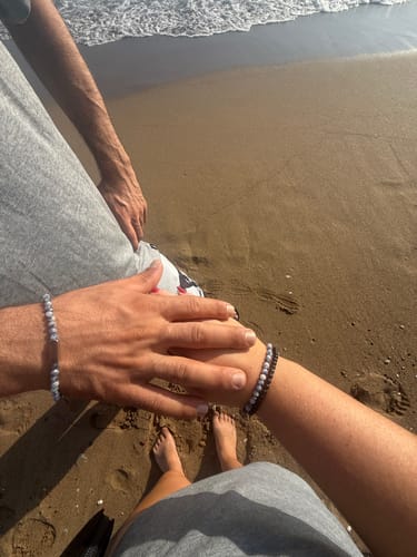 Customer photo review of Bracelet: Tribute [Blue Sodalite]