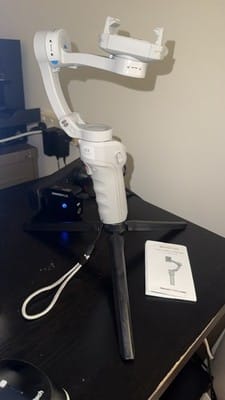 Customer photo review of Smart-Cyclone 3-Axis Anti-Shake Intelligent Tracking Mobile Phone Gimbal