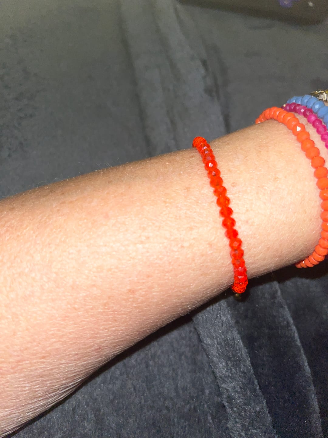 Customer photo review of Zest Bracelet (4MM Beads)