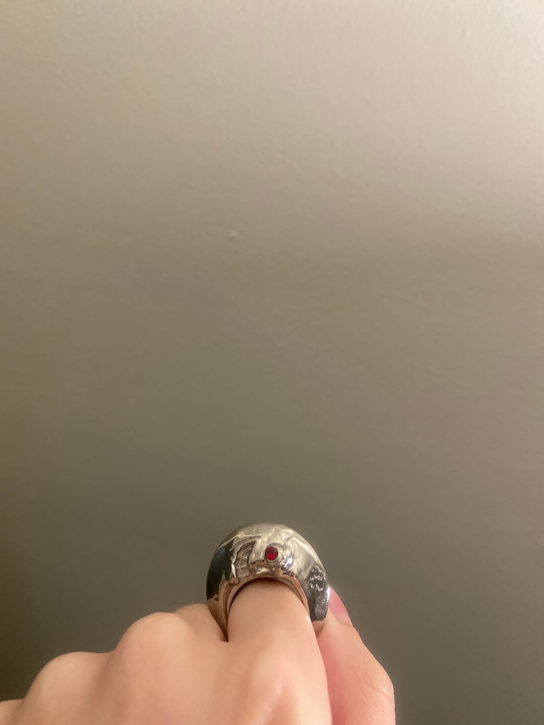 Customer photo review of XL LUNA RING