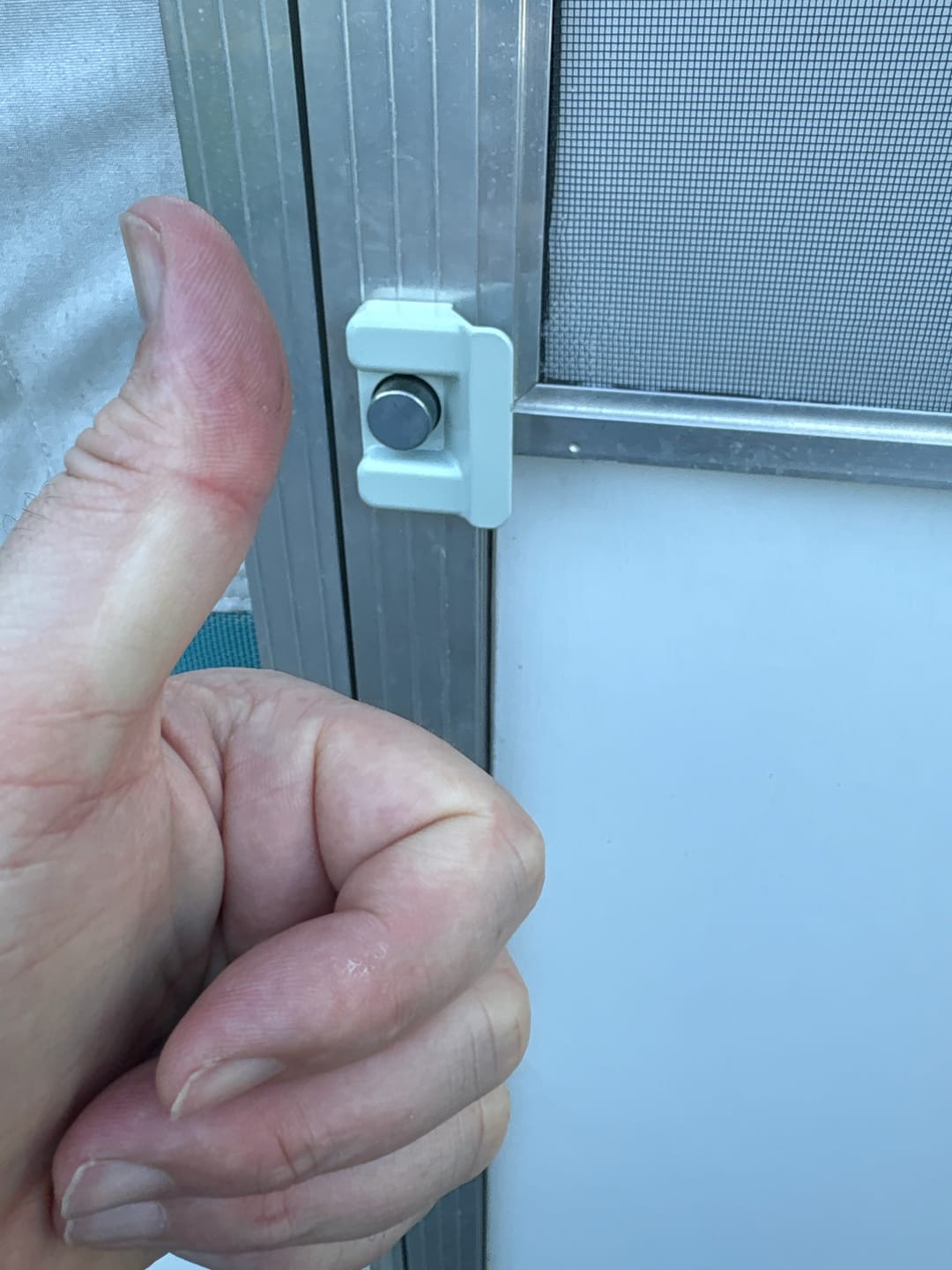 Customer photo review of Screen Door Latch